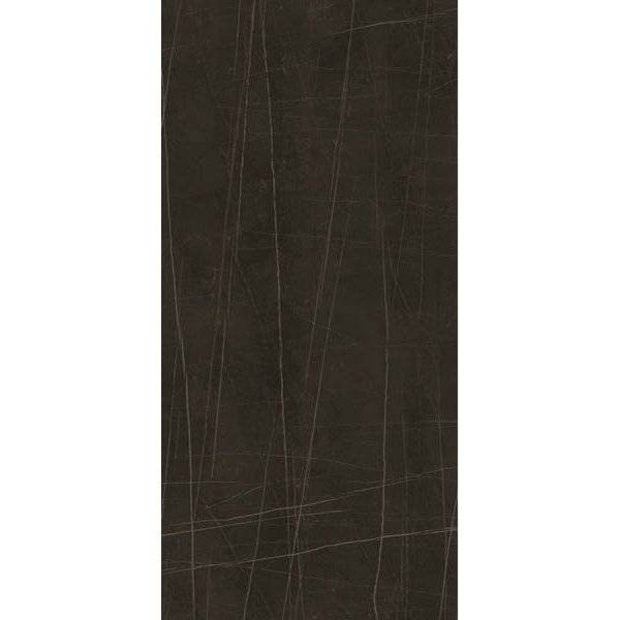 Керамогранит 260x120 8мм Trex3 260N LP Monoceram лаппатированная черный La Faenza