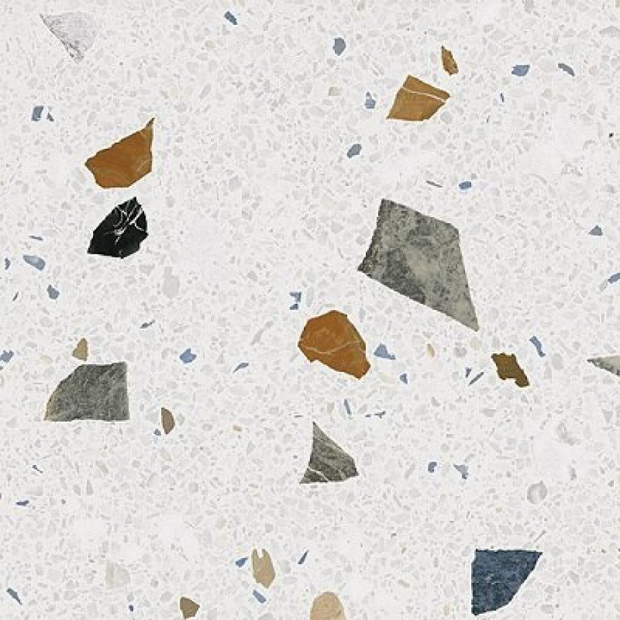 Плитка Плитка 60x60 10мм Stracciatella Nacar 8Ct5 матовая белый терраццо, камень Arcana Ceramica Arcana Ceramica