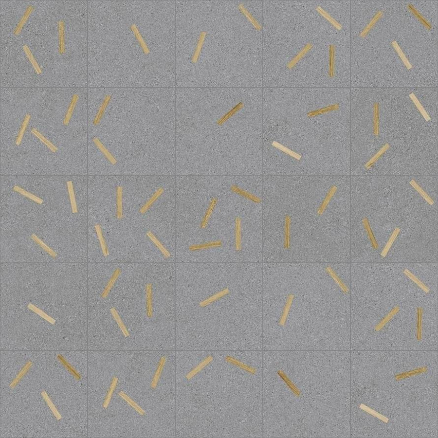 Керамогранит 20x20 8мм Natural Fusion 8032 Maolan-R Antracita матовая серый Arcana