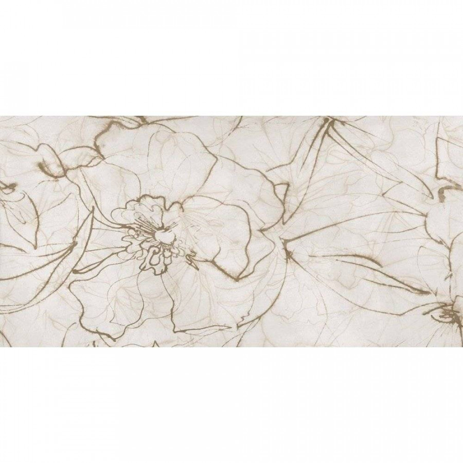 Керамогранит 120x60 9.5мм Touch 12THDEC02 Motive Warm Rett матовая бежевый La Fenice