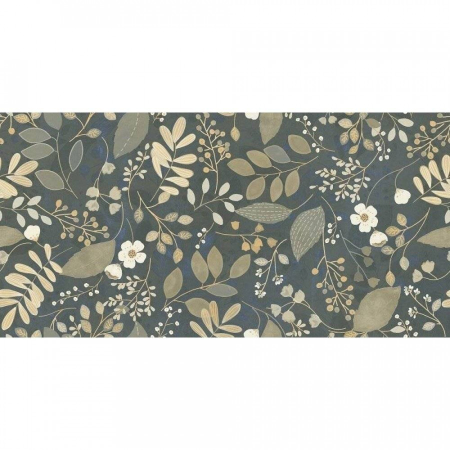 Керамогранит 120x60 9.5мм Touch 12TVDEC03 Evo Dec.Charme Green Rett матовая зеленый La Fenice