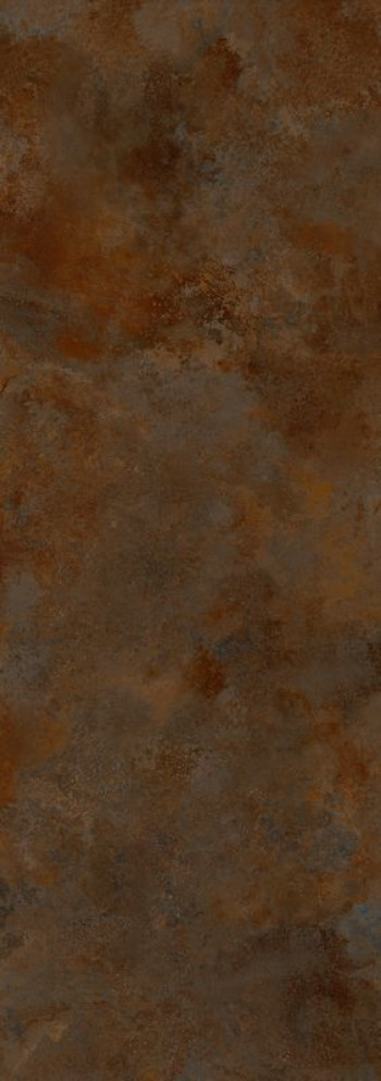 Плитка Плитка 300x100 6мм Ossido Bruno 5 Lamf007031 матовая коричневый металл Laminam Laminam