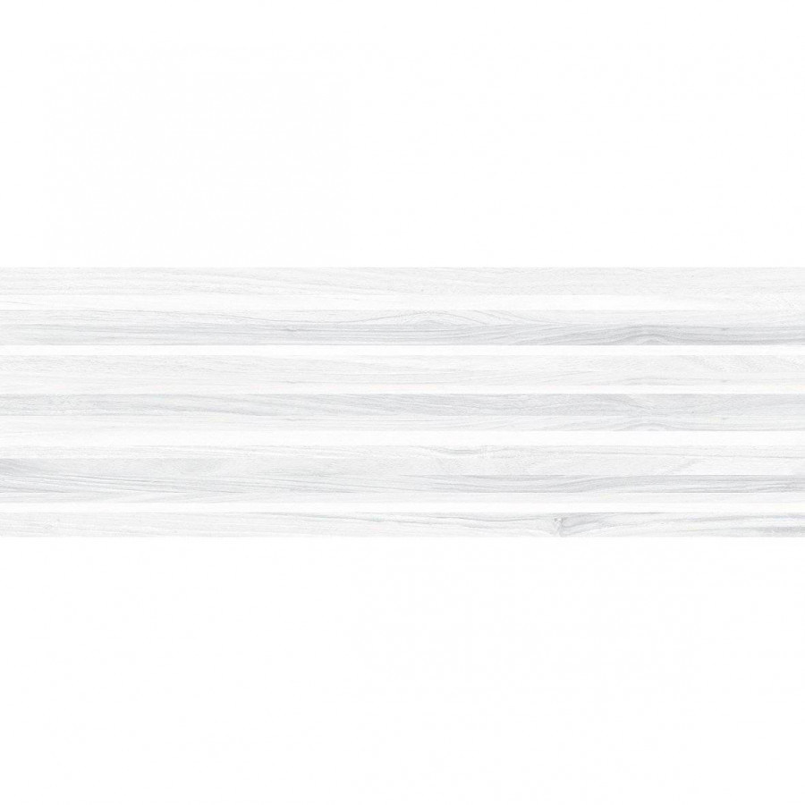 Керамическая плитка 60x20 9мм Дзен 60038 Полоски Белый матовая белый Laparet
