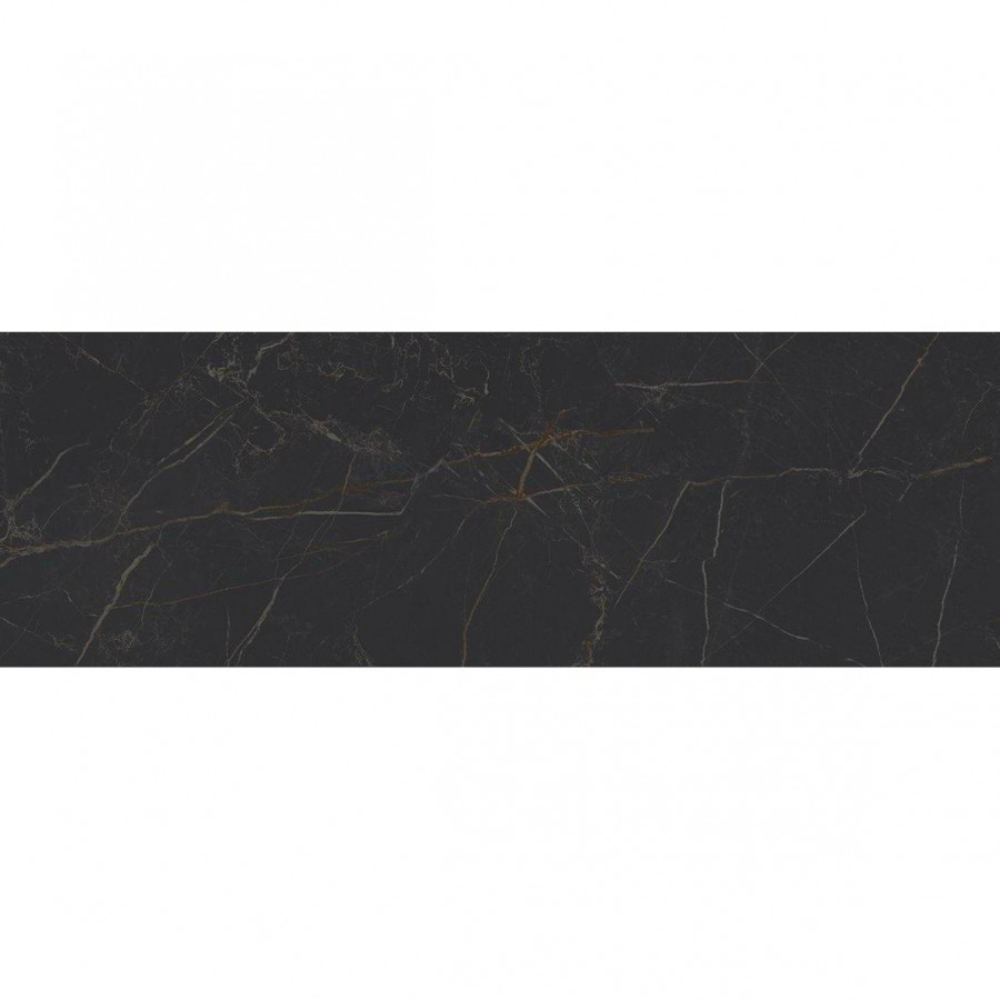 Керамическая плитка 60x20 9мм Роял 60045 чёрная глянцевая черный Laparet