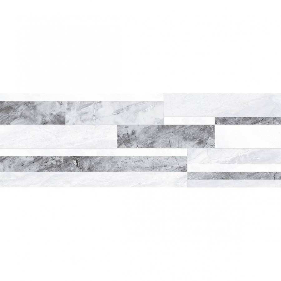 Керамическая плитка 60x20 9мм Royal 60086 глянцевая белый Laparet