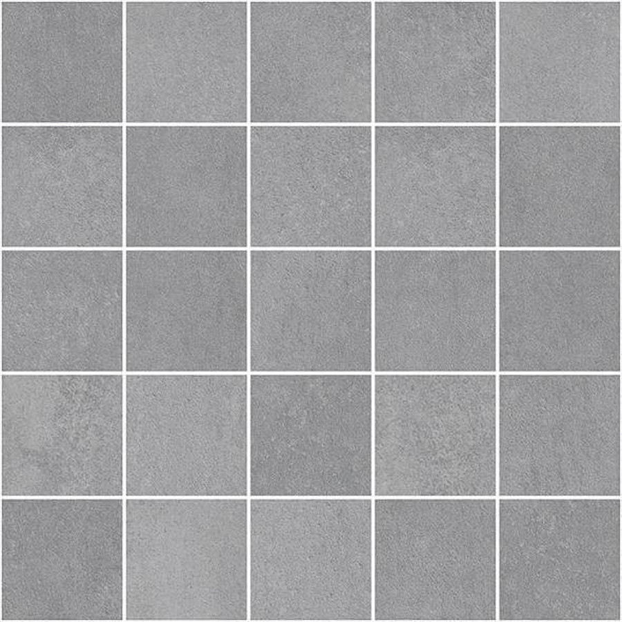 Мозаика 25x25 8мм Депо MM34042 Серый матовая серый Laparet