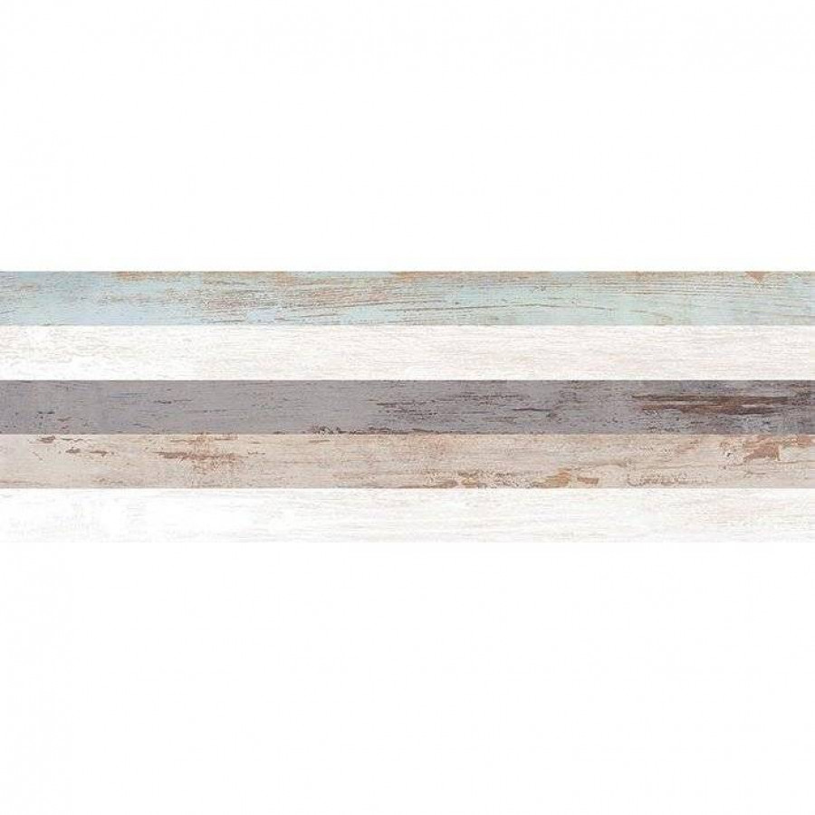 Керамическая плитка 60x20 9мм Гавана 60043 Микс матовая белый Laparet