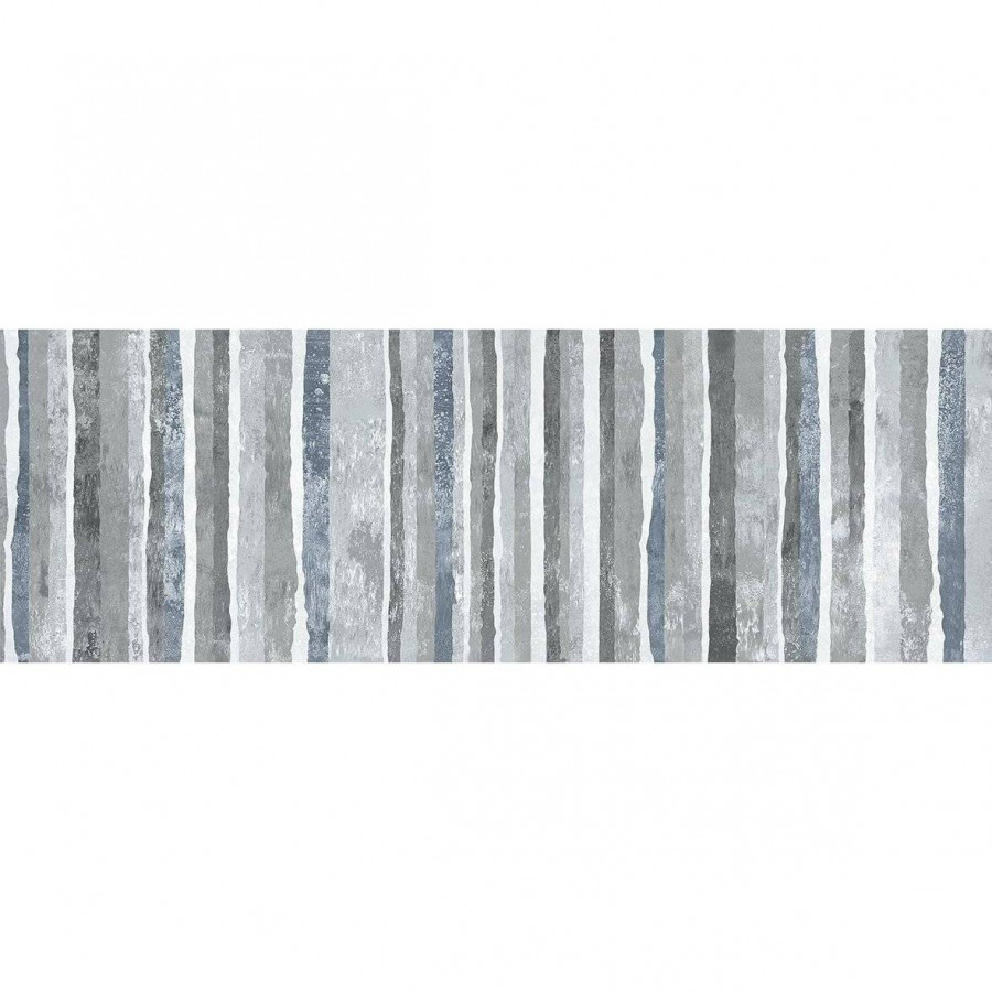 Керамическая плитка 60x20 9мм Форт 60024 Серый глянцевая белый Laparet