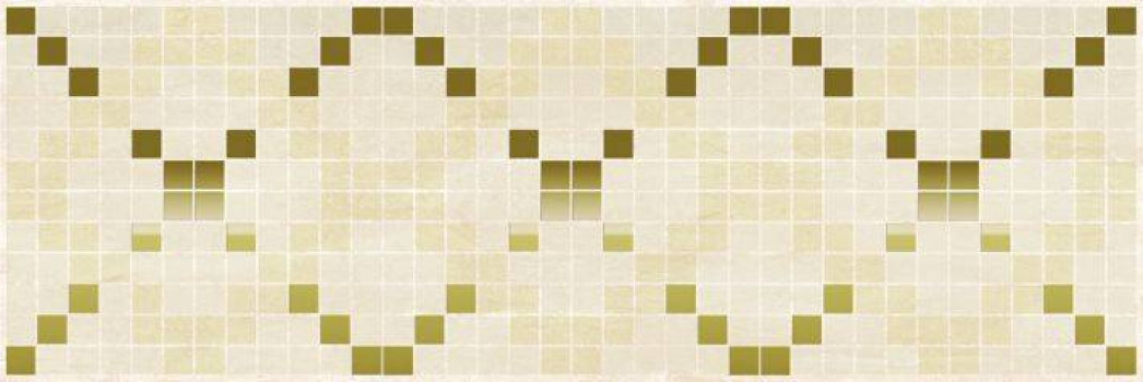 Декор 60x20 9мм Петра 17-03-11-616 Паттерн Бежевый глянцевая бежевый Laparet