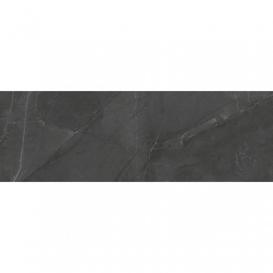 Керамическая плитка 60x20 9мм Монти 60151 Графитовый глянцевая серый Laparet