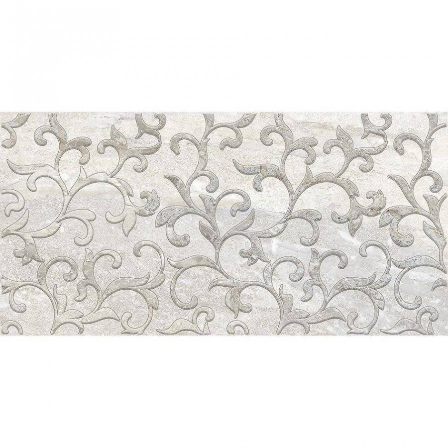 Декор 50x25 9мм Мишель OS\A166\34057 Бежевый глянцевая серый Laparet