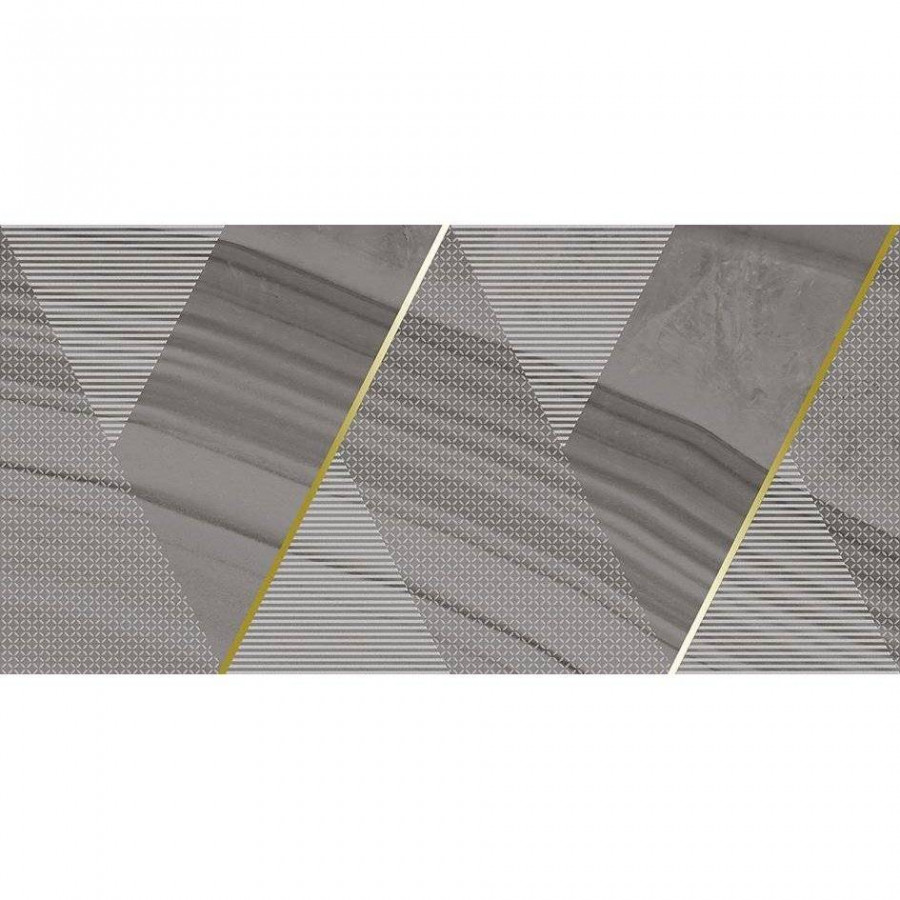 Декор 50x25 9мм Спэйс OS\B190\34075 Коричневый глянцевая серый Laparet