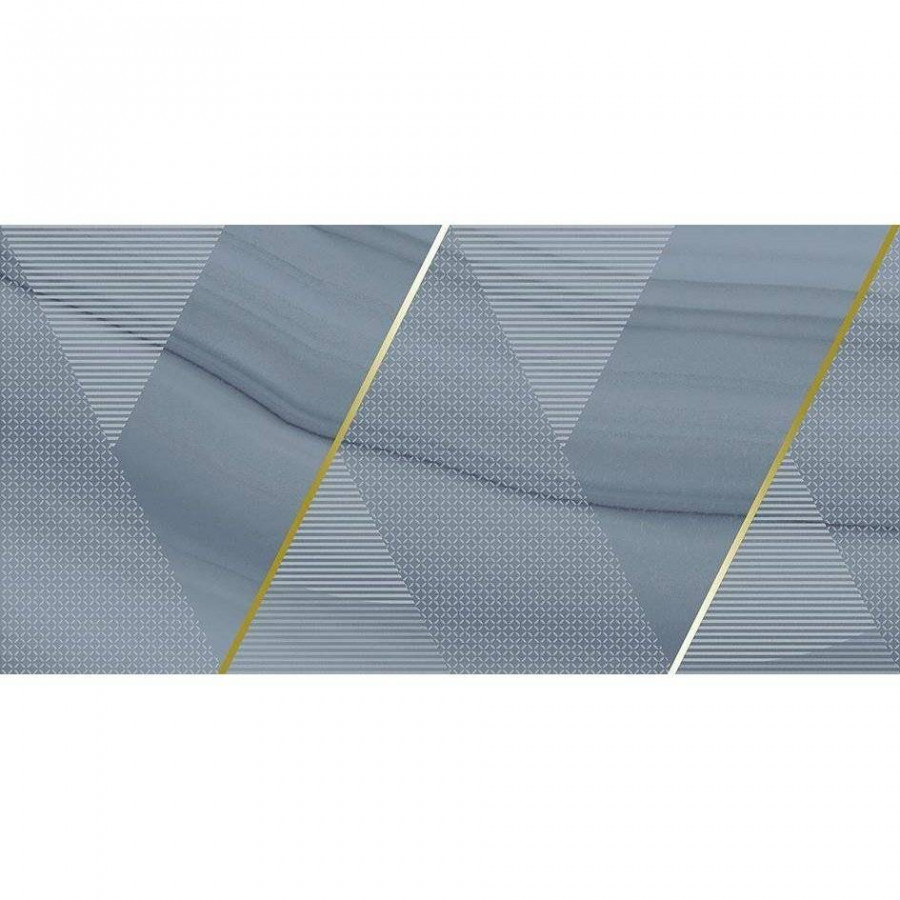 Декор 50x25 9мм Спэйс OS\C190\34076 Синий глянцевая синий Laparet