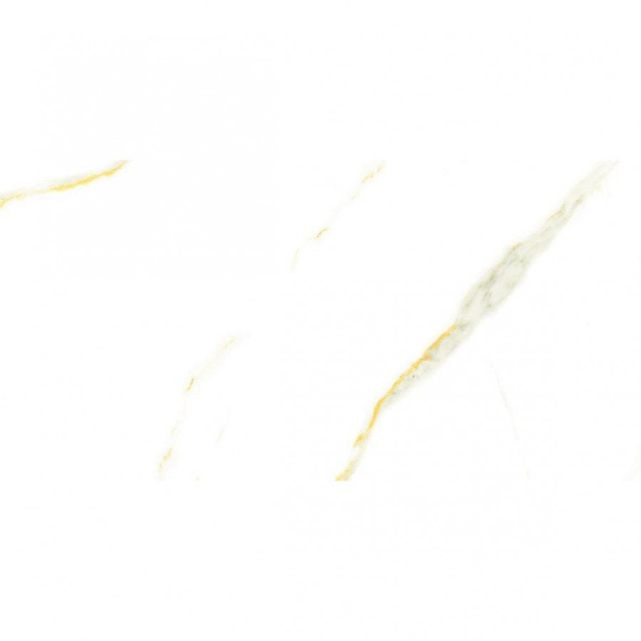 Керамогранит 120x60 9.5мм Голден Уайт Статуарио Полированный полированная белый Laparet