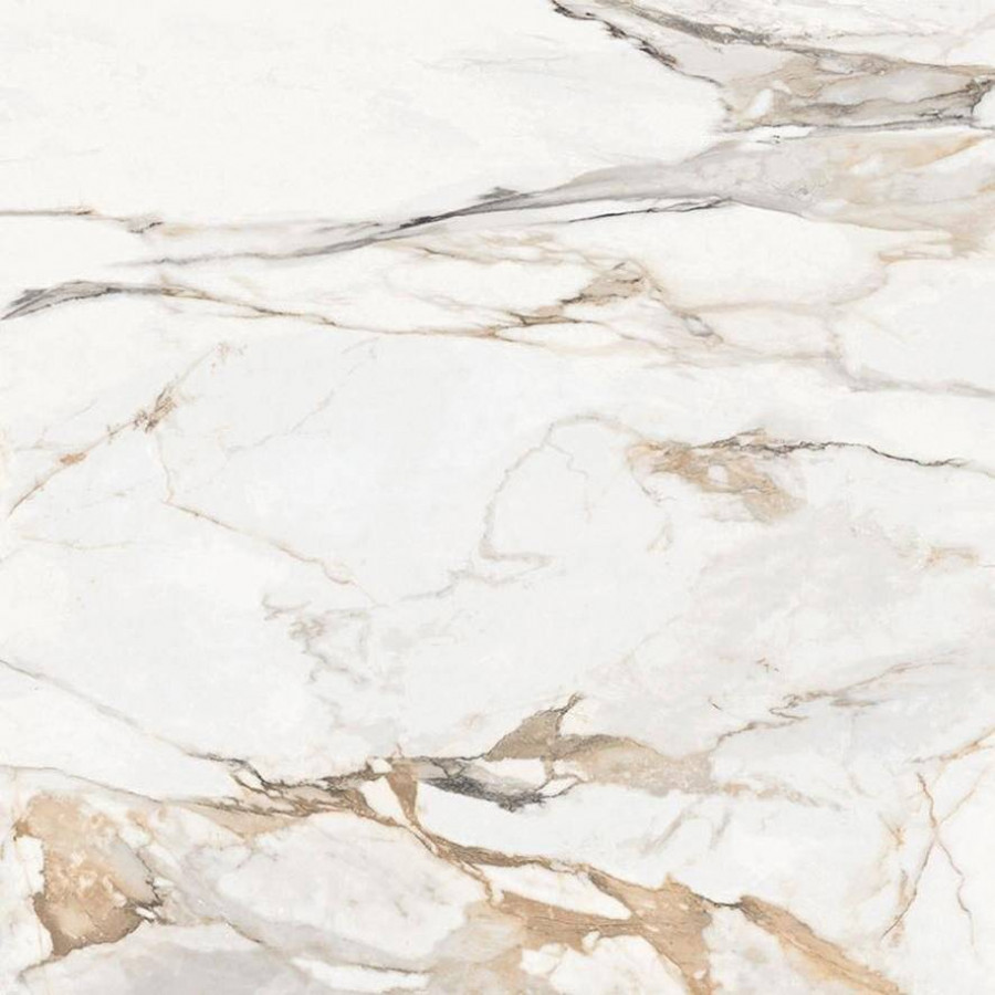 Керамогранит 60x60 9мм Статуарио Порш Матовый матовая белый Laparet