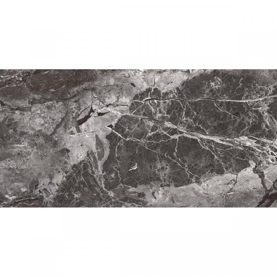 Керамогранит 120x60 8мм Кениа Неро Черный Полированный полированная черный Laparet