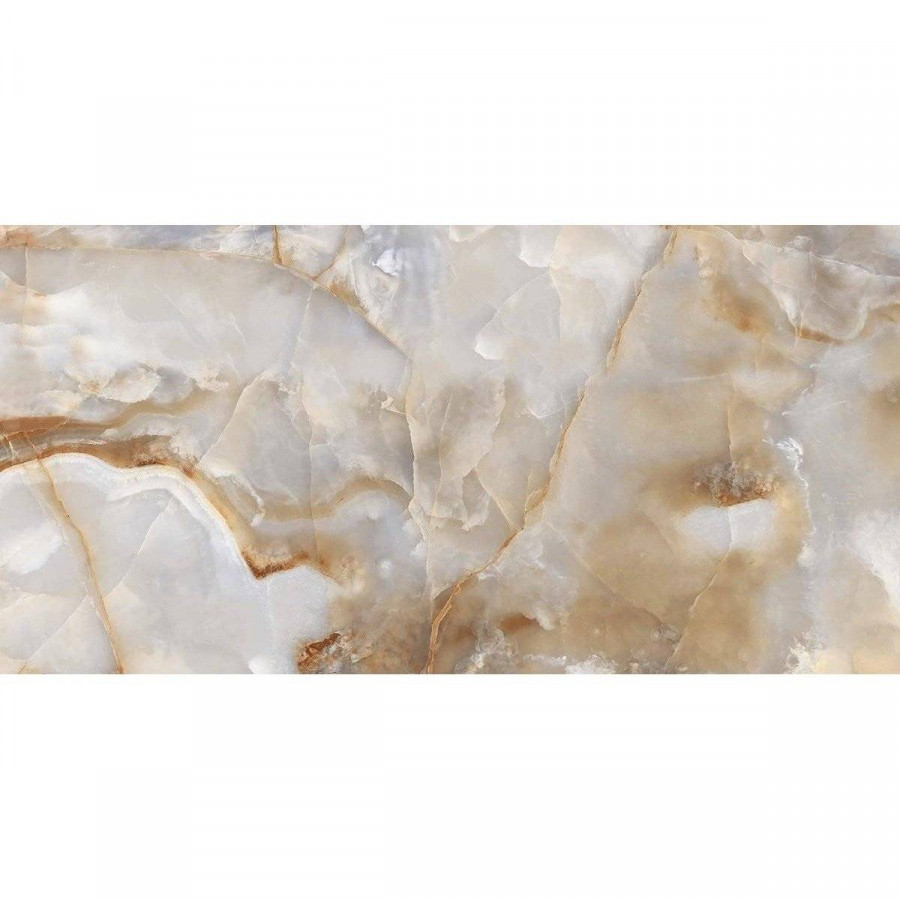 Керамогранит 120x60 9мм Мьюзика Кэнди Полированный полированная коричневый Laparet