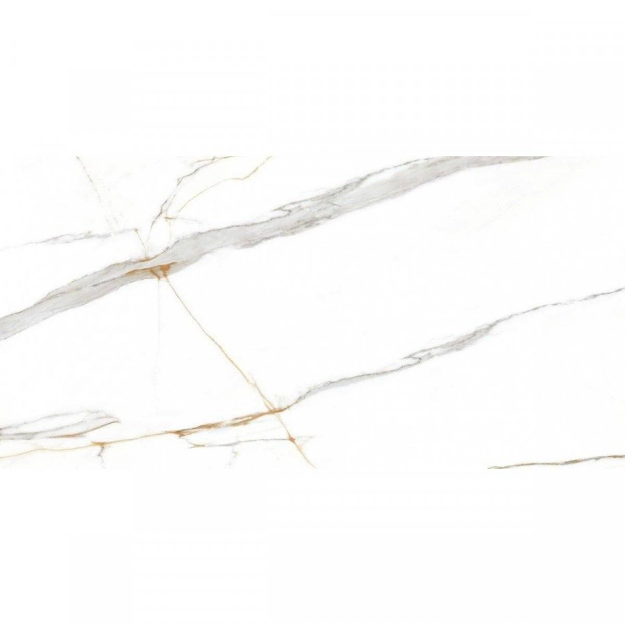 Керамогранит 160x80 9мм Нашира Полированный полированная белый Laparet