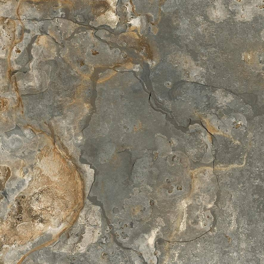 Керамогранит 60x60 9мм Оберон Грин Структурный структурированная коричневый Laparet