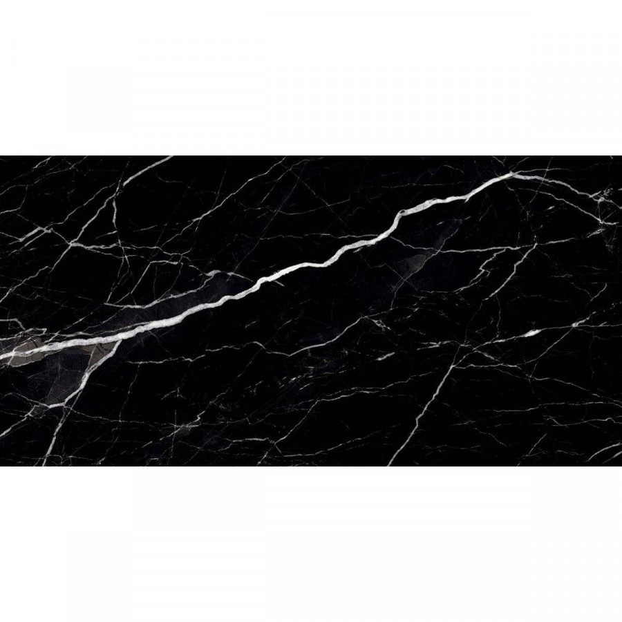 Керамогранит 120x60 9мм Флэш Блэк Черный Полированный полированная черный Laparet