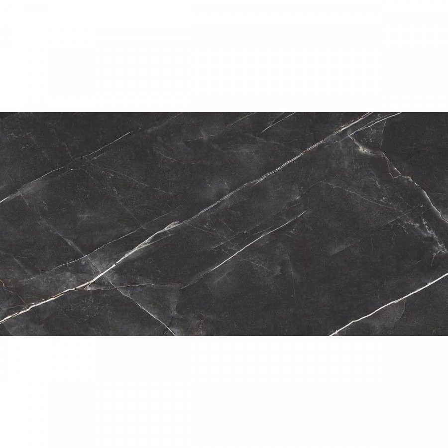 Керамогранит 120x60 9мм Зодиак Темно-Серый Полированный полированная серый Laparet