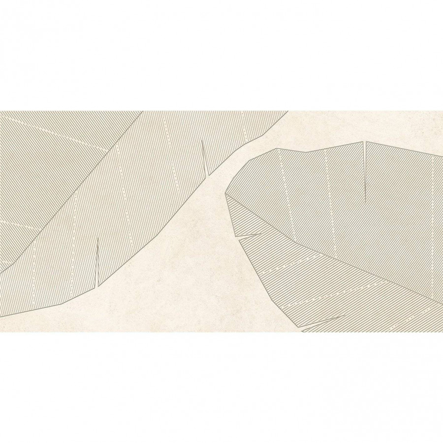 Декор 80x40 10мм Караван OS/B365/48039R сэнд Матовый Обрезной матовая бежевый Laparet