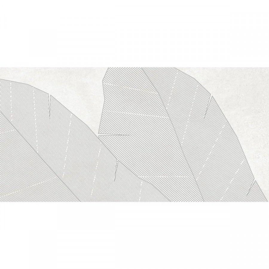 Декор 80x40 10мм Caravan OS/A367/48038R Blanco Матовый Обрезной матовая белый Laparet