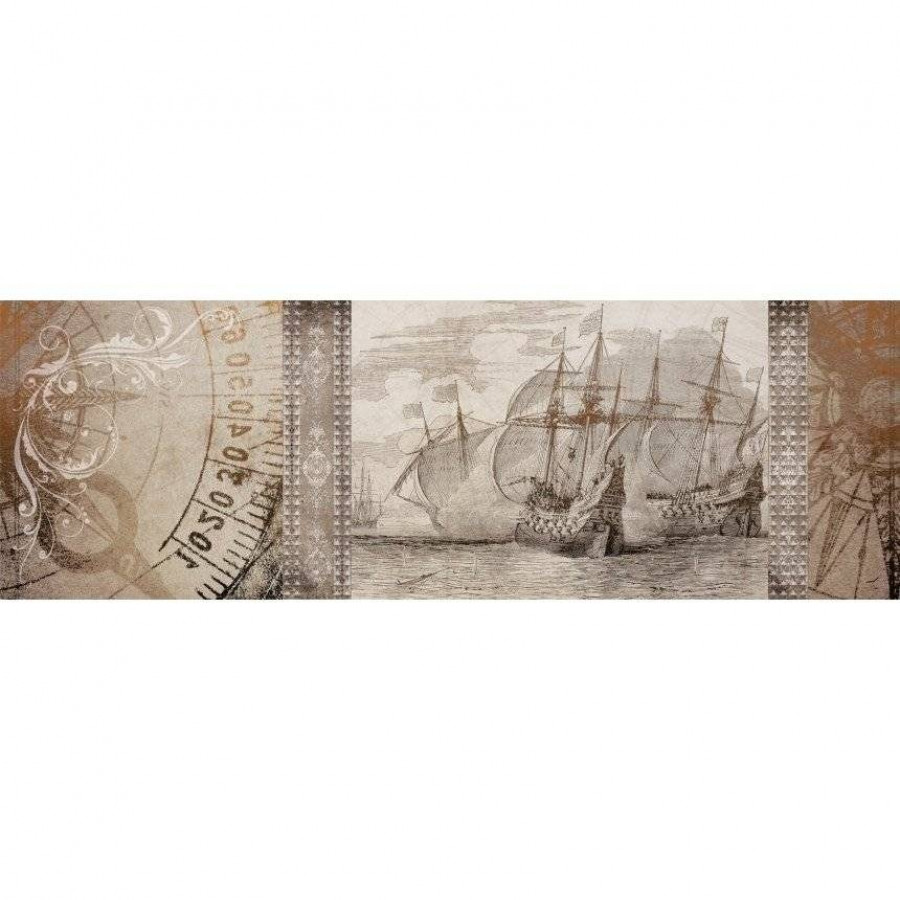 Декор 60x20 9мм Иль Мондо 1664-0019 IL Mondo 2 Универсальный матовая коричневый Lasselsberger Ceramics