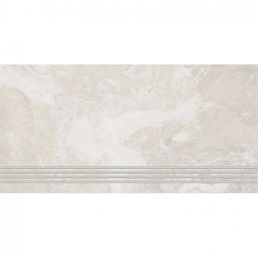 Ступень 60x30 8.5мм Мирабелло 6860-0076 Светло-Бежевый матовая бежевый Lasselsberger Ceramics