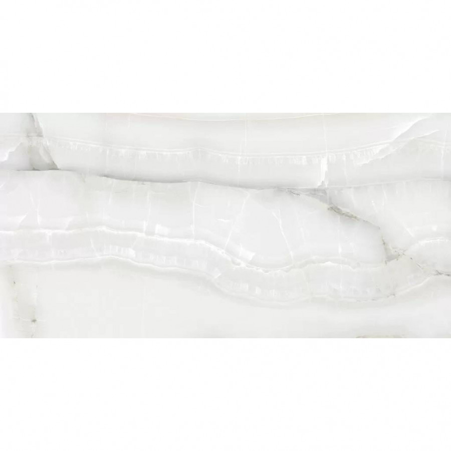 Керамогранит 120x60 7мм Snow Onyx 60120SWX00P Полированный глянцевая белый LCM