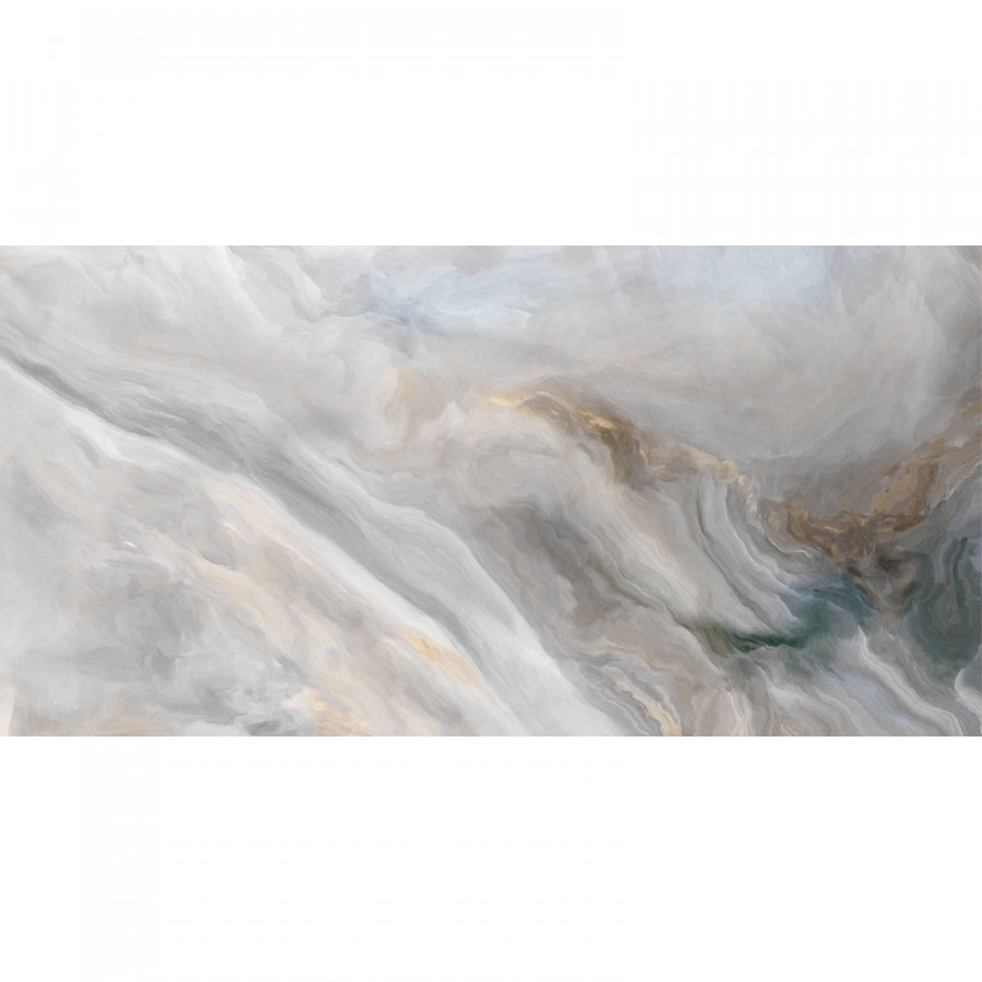 Керамогранит 120x60 7мм Illusion 60120ILN18HG Smoky Суперполированный глянцевая серый LCM