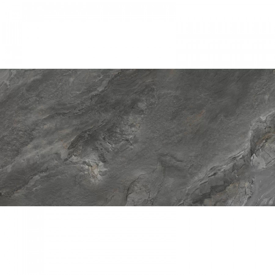 Керамогранит 120x60 7мм Argenta 60120RGE25M Graphite Матовый Карвинг матовая черный LCM