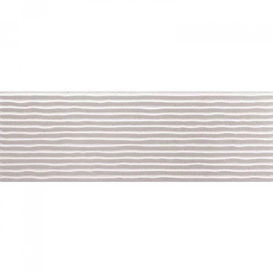 Керамическая плитка 90x30 9мм Light Stone Score White матовая серый Argenta