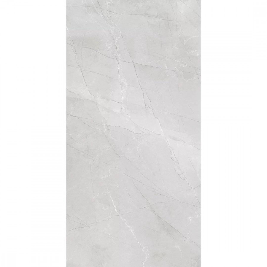 Керамогранит 120x60 8.8мм Glossy Jordan Bianco глянцевая серый LV Granito