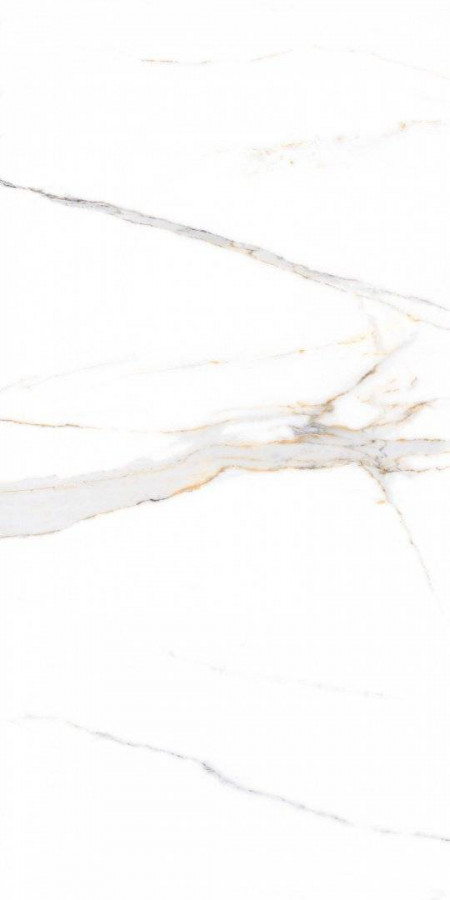 Керамогранит 120x60 9мм Glossy Iceland Gold полированная белый Maimoon