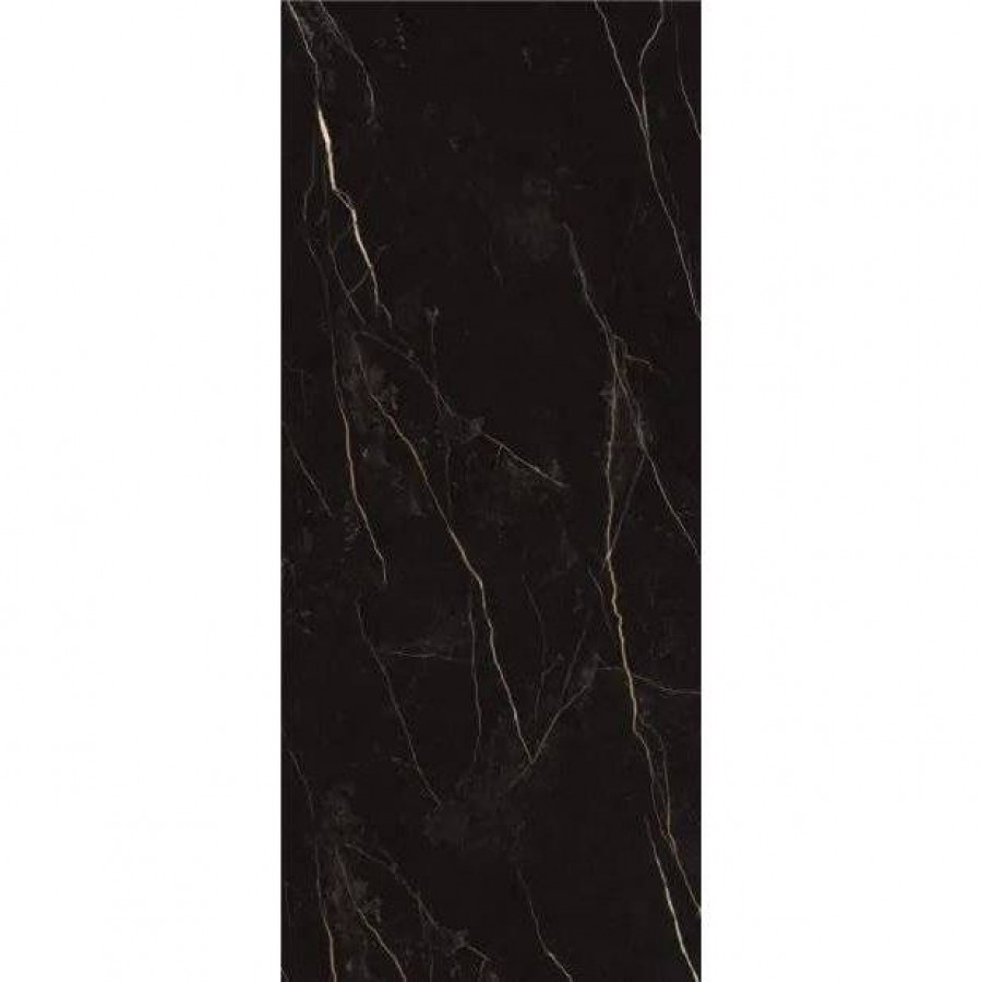Керамогранит 280x120 6мм Slabs Stratum Portoro Polish полированная черный Maimoon