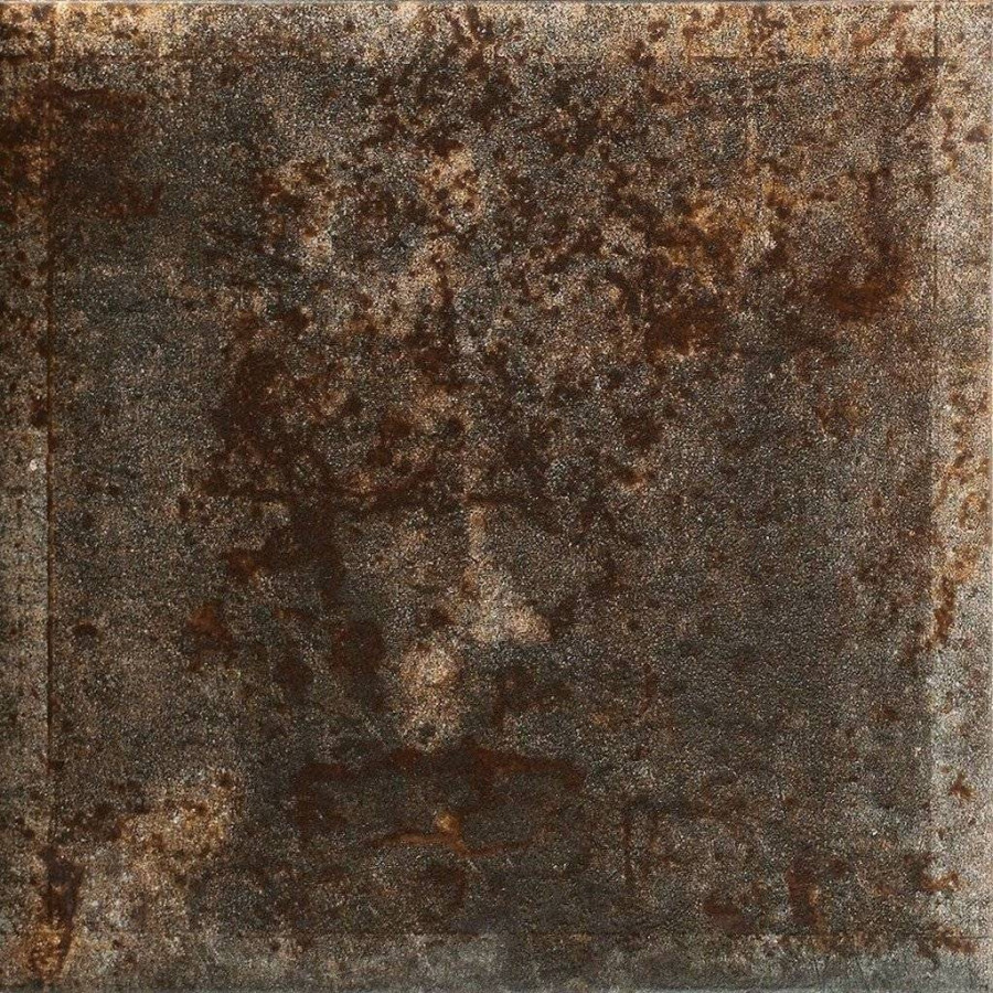 Керамическая плитка 20x20 9мм Tin-Tile Nero глянцевая коричневый Mainzu