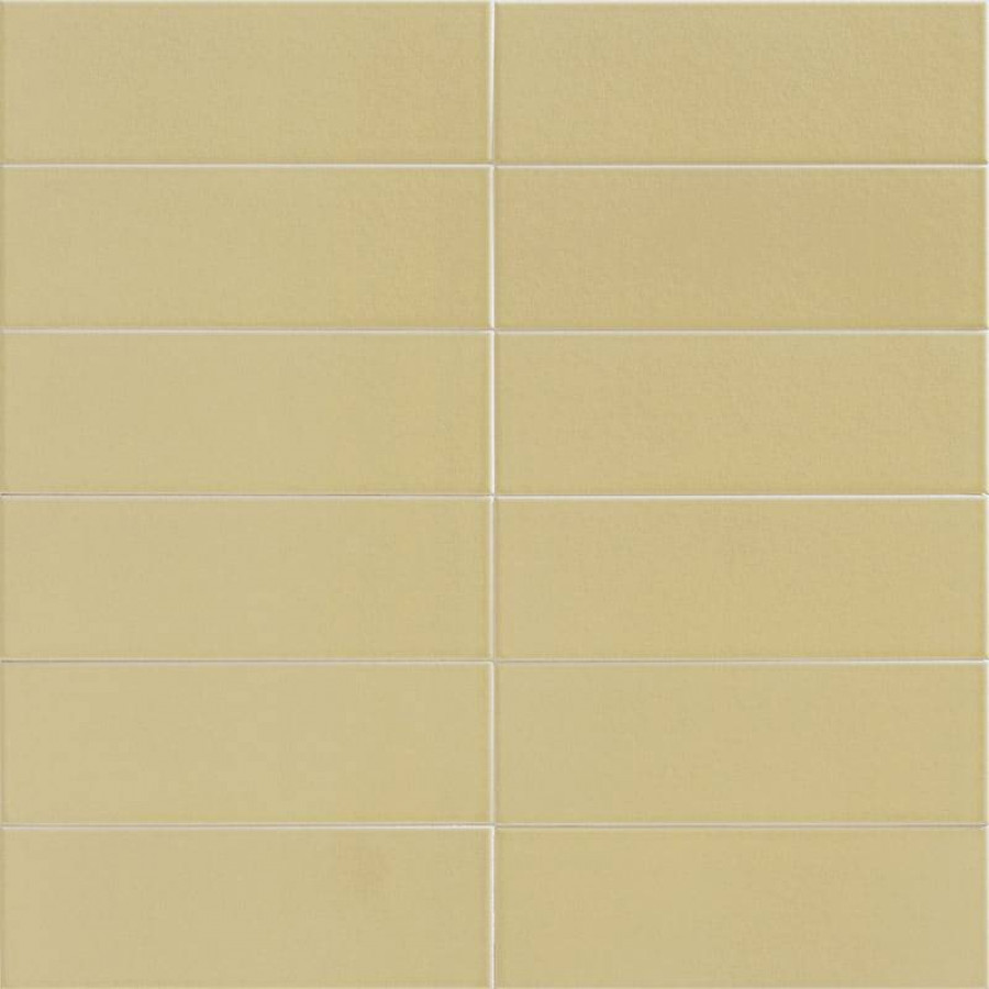 Керамическая плитка 30x10 8.7мм Jungle Sunset матовая желтый Mainzu