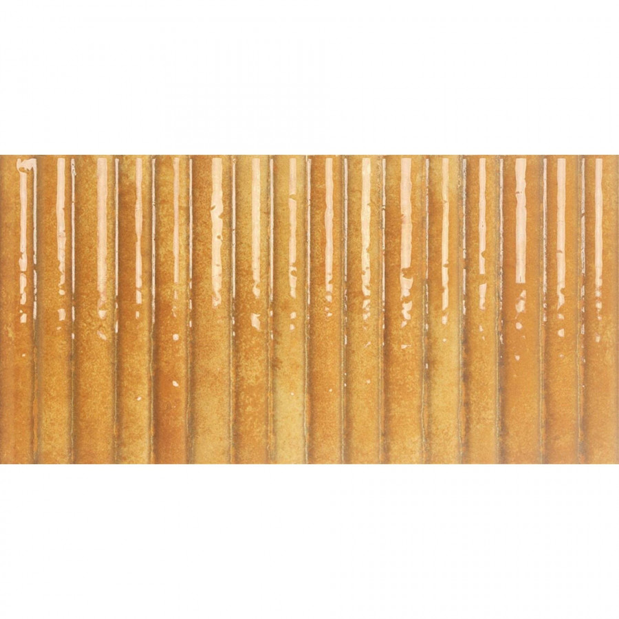 Керамическая плитка 30x15 7.5мм Etna Ocre глянцевая оранжевый Mainzu