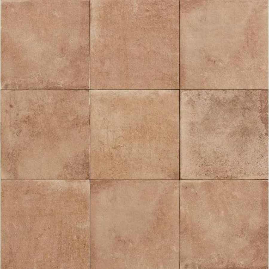 Керамогранит 20x20 10мм Fondant Natural матовая коричневый Mainzu