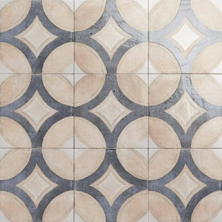 Декор 20x20 10мм Fondant Decor Blanc Matt матовая бежевый Mainzu