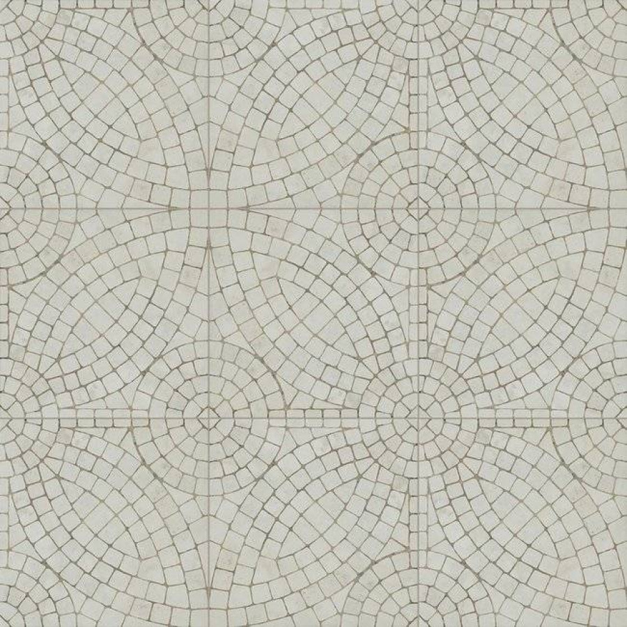 Керамогранит 20x20 8мм Mikron Kretas матовая серый Mainzu