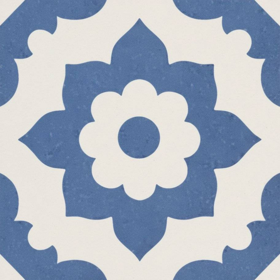 Керамогранит 20x20 8.3мм BM Santona Navy Mate матовая синий Mainzu