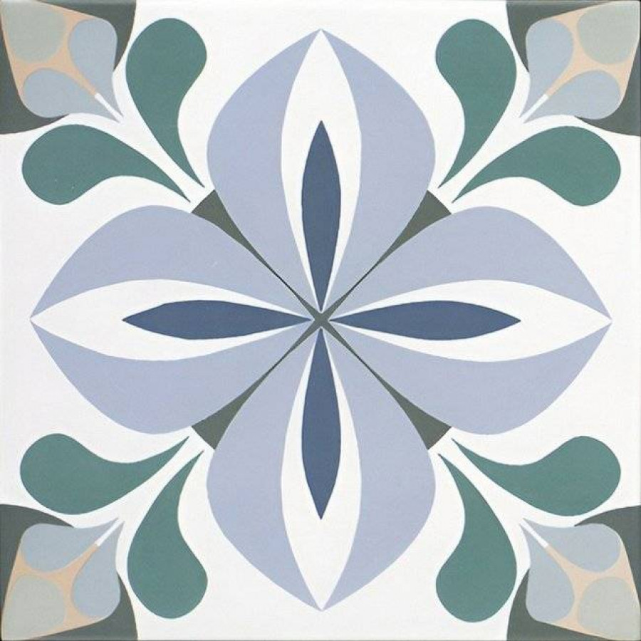 Керамогранит 20x20 8мм Normandy Ruan матовая многоцветный Mainzu