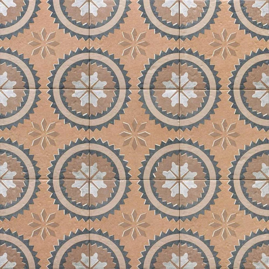 Декор 20x20 8.3мм Four Seasons PT03842 Decor Terra матовая коричневый Mainzu