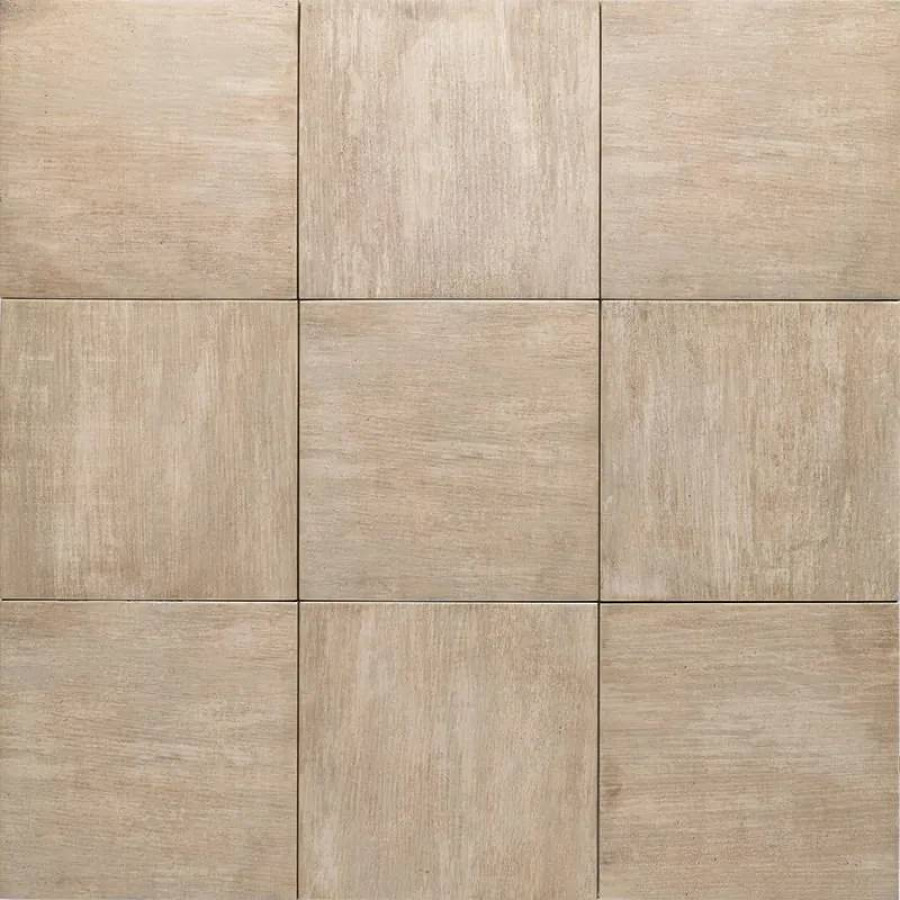 Керамогранит 20x20 8.3мм Vintage PT03785 Ash матовая коричневый Mainzu