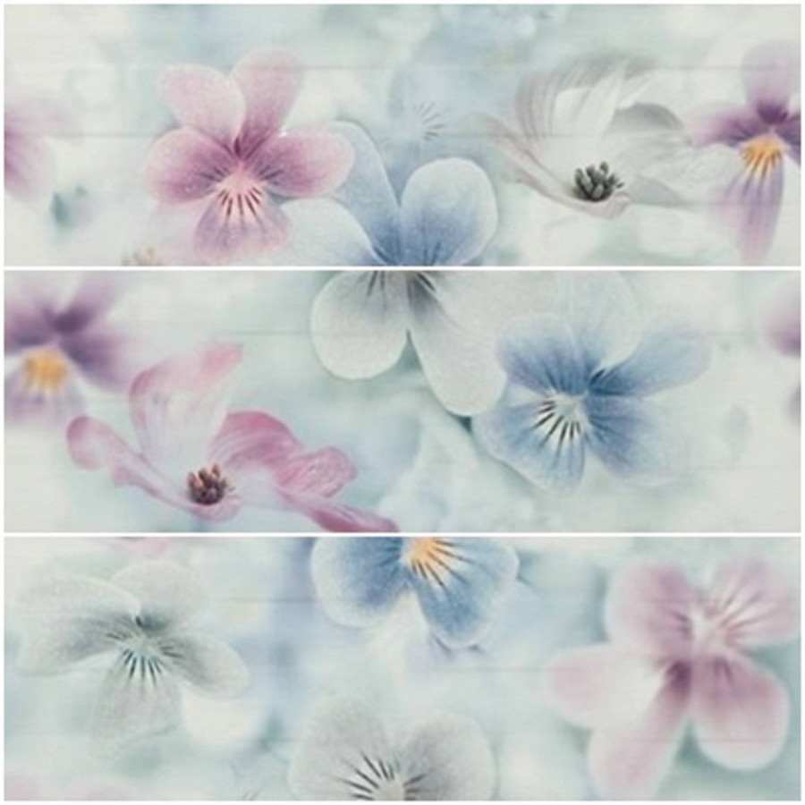 Панно 75x75 9мм Paris Irina-3 глянцевая многоцветный Mallol