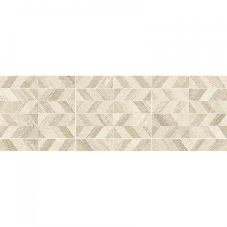 Декор 90x30 10мм Marbleplay M4PM Travertino Naos Decoro матовая бежевый Marazzi Italy