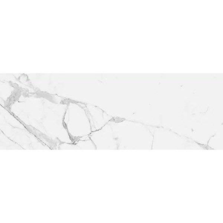 Керамическая плитка 100x33 10мм Fabula MN36 Statuario матовая белый Marazzi Italy