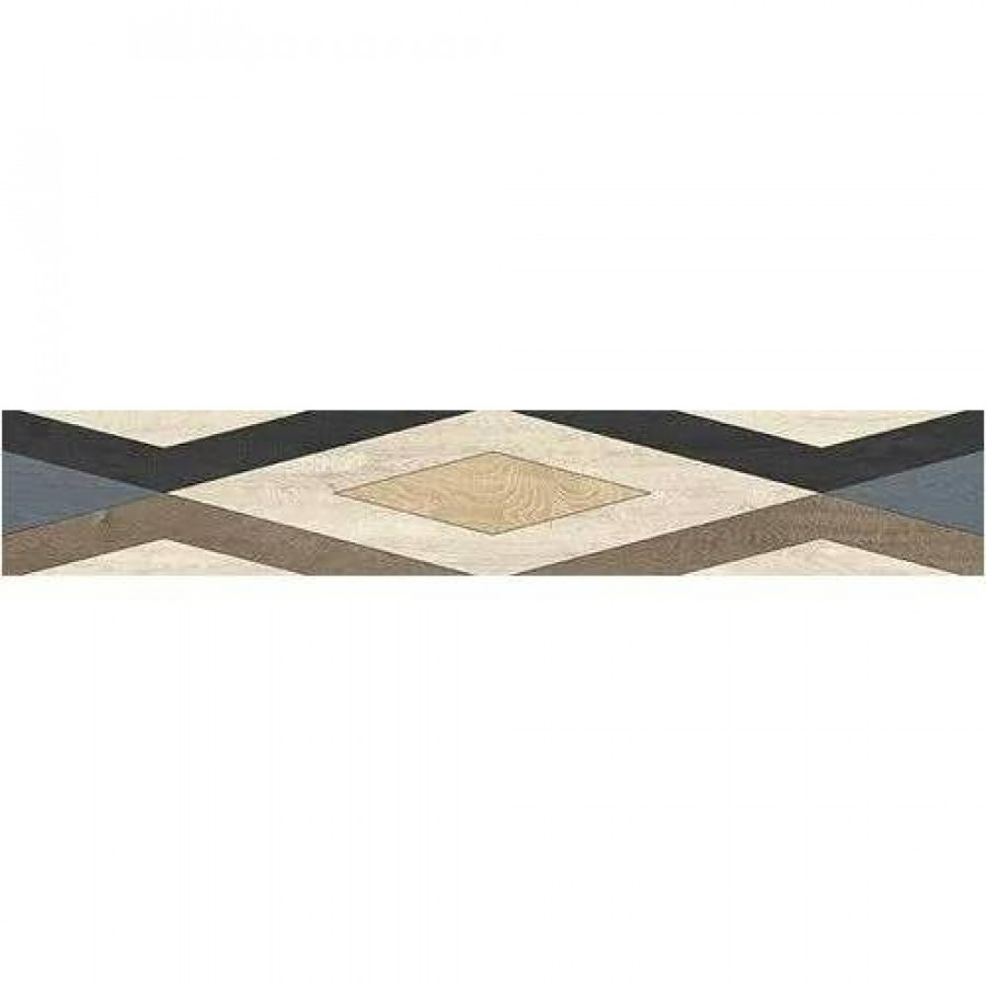 Керамогранит 120x20 10мм Ceramiche Tongass TON20DEC Dec Diamond матовая бежевый Mariner Ceramiche
